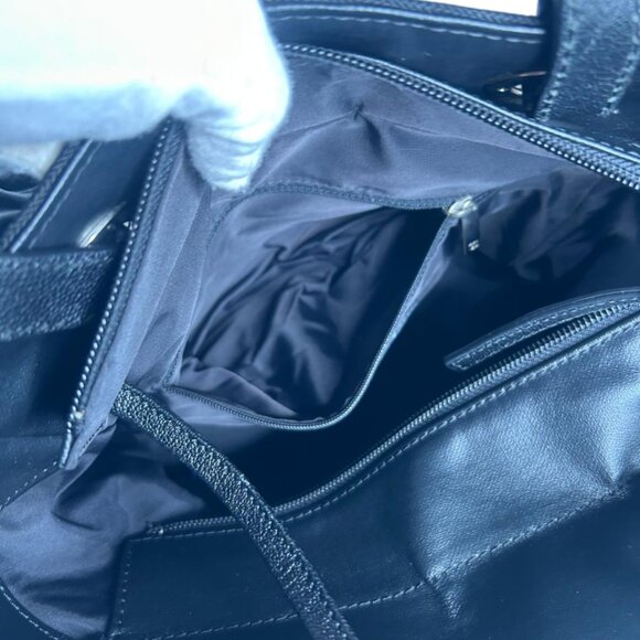 💎✨BEAUTIFUL✨💎AUTHENTIC CHANEL Tote Bag Black - Picture 12 of 16